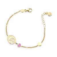 Bracciale Le Bebé Bambino proteggimi in Oro giallo PMG085 - PMG085
